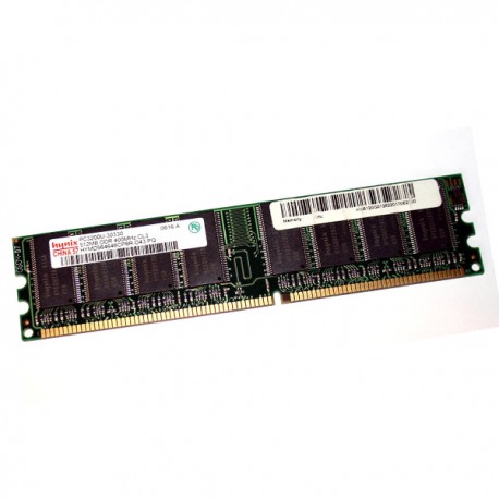 512Mo RAM HYNIX HYMD564646CP8R-D43 DIMM DDR 184Pin PC-3200U 400Mhz 1Rx8 DDR1 CL3
