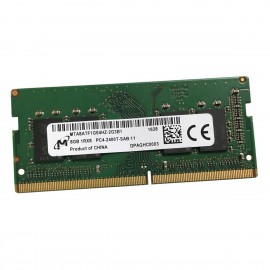 8Go RAM Micron MTA8ATF1G64HZ-2G3B1 DDR4 SODIMM PC4-19200S 2400Mhz 1Rx8 1.2v CL17