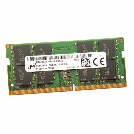 8Go RAM Micron MTA16ATF1G64HZ-2G1A2 DDR4 SODIMM PC4-17000S 2133Mhz 2Rx8 1.2v