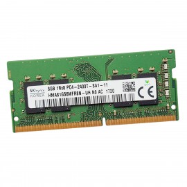 8Go RAM Hynix HMA81GS6MFR8N-UH DDR4 SODIMM PC4-19200S 2400Mhz 1Rx8 1.2v CL17