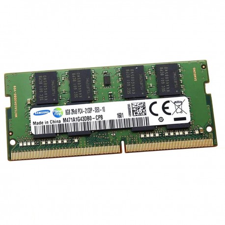 8Go RAM Samsung M471A1G43DB0-CPB DDR4 SODIMM PC4-17000S 2133Mhz 2Rx8 1.2v CL15