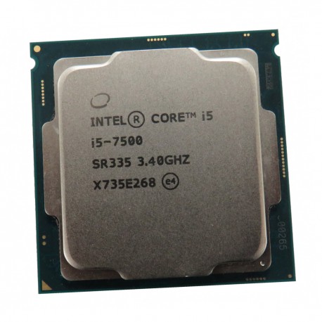 Processeur CPU Intel Core i5-7500 3.4Ghz 6Mo SR335 FCLGA1151 Quad Core Kaby Lake