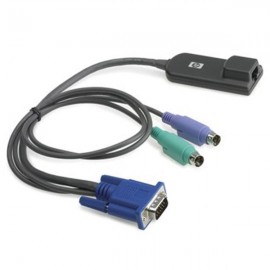 Câble IP KVM HP 262587-B21 396632-001 520-290-505 602-153-506 VGA PS/2 RJ45 NEUF
