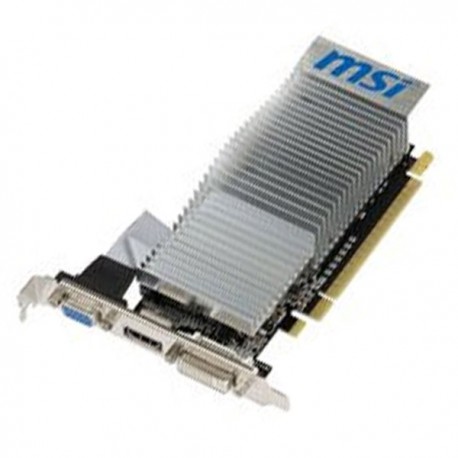 Carte Graphique MSI GeForce G210 N210-MD1GD3H/LP 1Go DDR3 PCI-e VGA HDMI DVI-I
