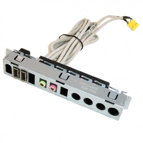 Front Panel I/O HP Compaq 5003-0673 15051-T1-REV A DX2450 2x USB Audio IN/OUT