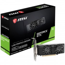 Carte Graphique MSI NVIDIA GTX 1650 4Go GDDR5 DisplayPort HDMI DVI-D Gaming NEUF