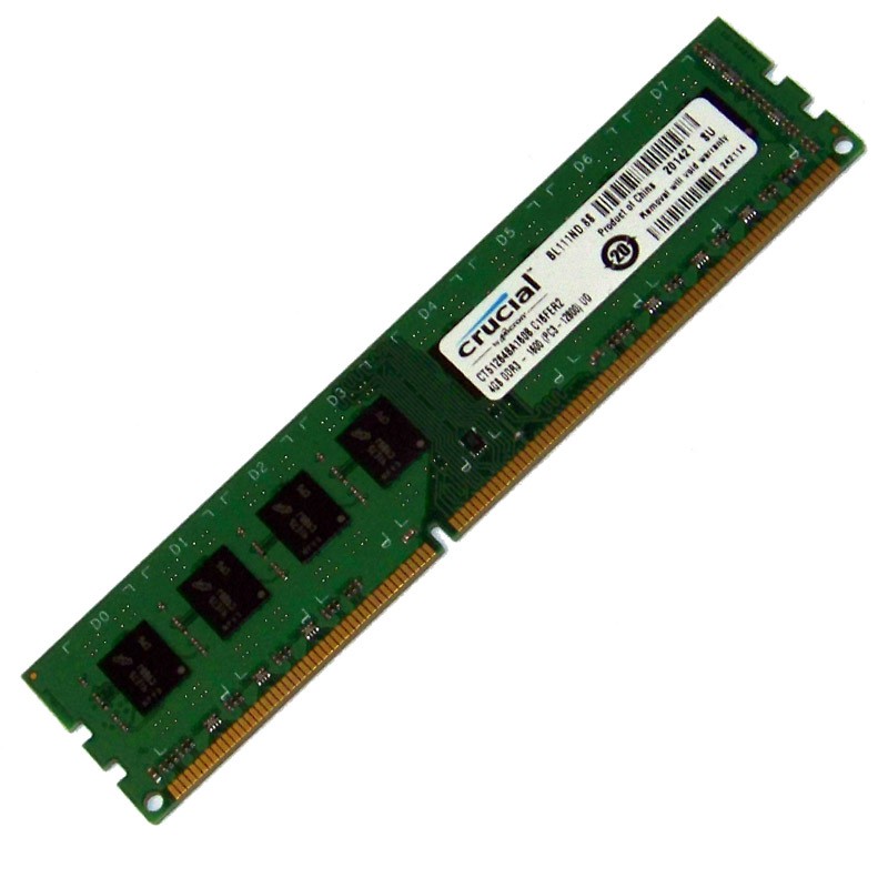 Kit Mémoire RAM 16 Go (2x8Go) DDR3 1600MHz Pour PC Portable - Crucial, SODIMM