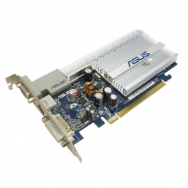 Carte ASUS GeForce EN7200GS/HTD/128M/A VGA DVI-I S-Video DDR2 256Mo PCI-E