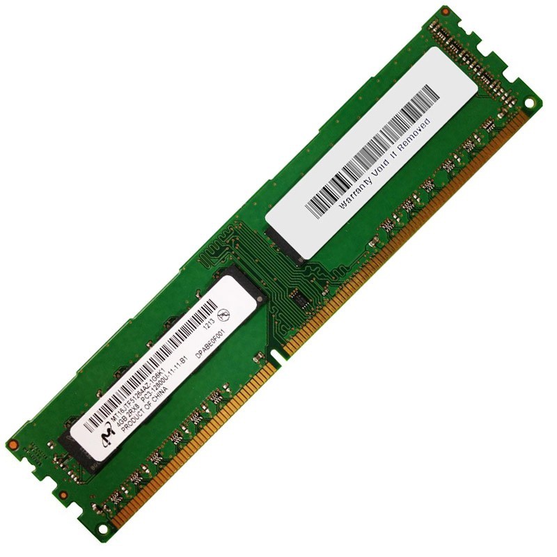 Barrette Mémoire RAM DDR3 2 Go 1600 MHz PC3-12800U - Neuf, Pour PC Bureau