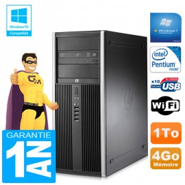 PC Tour HP Compaq 8200 Intel G630 Ram 4Go Disque 1 To Graveur DVD Wifi W7