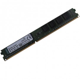 4Go RAM KINGSTON KVR16LN11/4 DDR3 PC3-12800U 1600Mhz 1Rx8 Low profile PC Bureau
