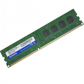 4Go RAM ADATA AM2L16BC4R1-B0AS DDR3 PC3-12800U 1Rx8 1600Mhz 240Pin PC Bureau