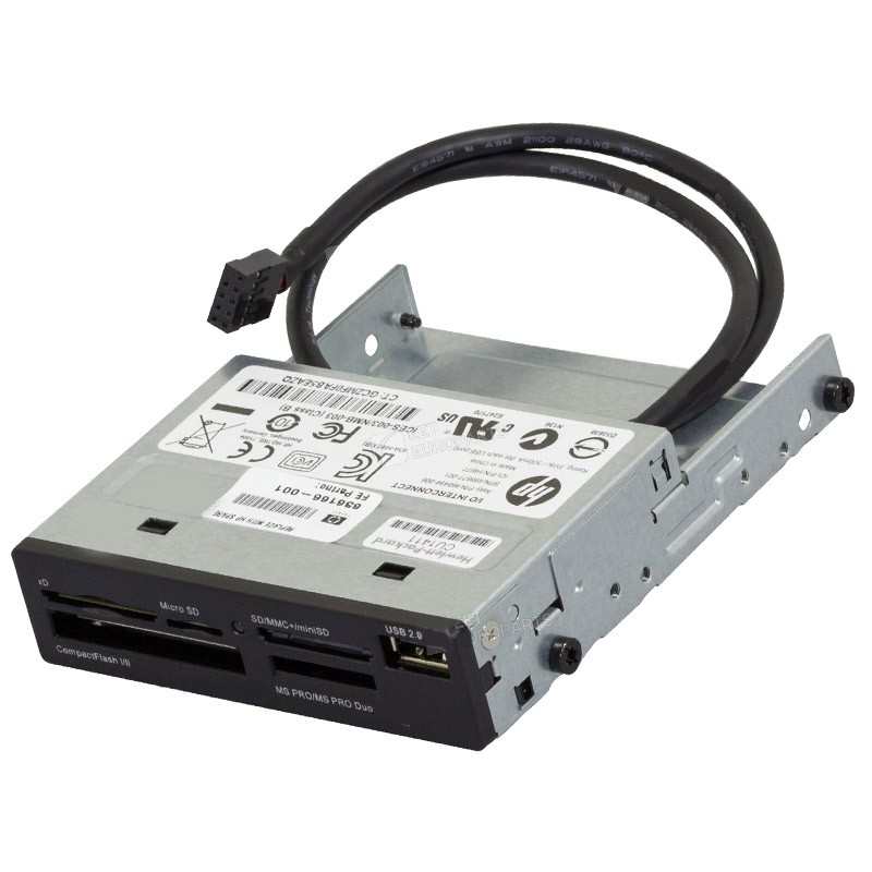 Lecteur Carte Mémoire HP 468494-005 636166-001 HI677 USB Micro SD