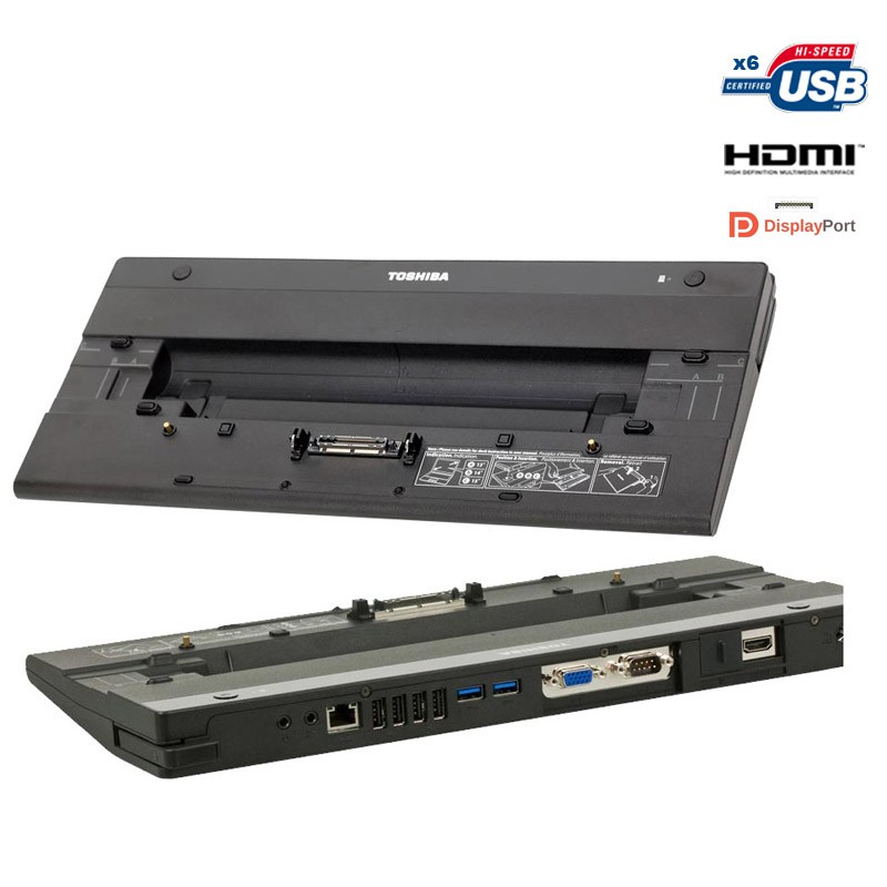 Station D'accueil Toshiba PA3474E Pour Tecna - Port RS232 - Refroidissement Passif