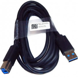 Câble Dell 5KL2E04503 Type A To Type B USB 3.0 Super Speed Noir NEUF