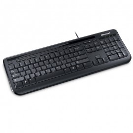 Clavier PC AZERTY Noir USB Microsoft Keyboard 400 1576 X823082-006 107 Touches