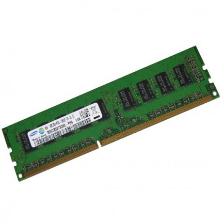 4GB RAM Serveur Samsung DDR3-1333 PC3-10600E Unbuffered ECC CL9 M391B5273CH0-YH9
