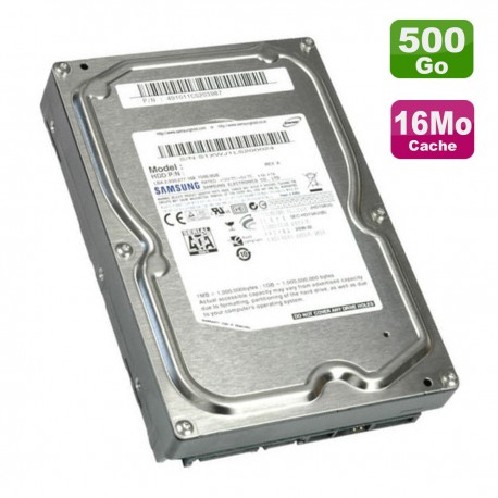 Disque Dur 500Go SATA 3.5" Samsung HD502HJ HP 588579-001 460579-001 7200RPM 16Mo