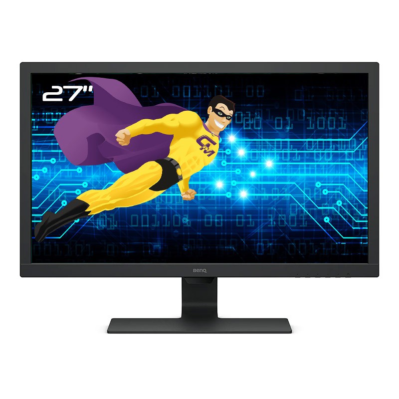 Ecran PC 27 BENQ GL2780 16:9 DP HDMI DVI VGA LED TN 1920x1080 FULLHD NEUF  - MonsieurCyberMan