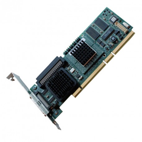 Carte contrôleur SCSI RAID DELL J4588 PERC4/SC PCI-X Ultra320 LVD 64Mb SDRAM