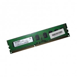 4Go RAM ELPIDA EBJ41EF8BDWA-GN-F DDR3 PC3-12800E ECC 1600Mhz 2Rx8 CL11 Serveur