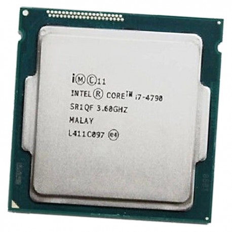 Processeur CPU Intel 4 Core i7-4790 SR1QF 3.6Ghz FC-LGA 1150 8Mo 5GT/s Haswell