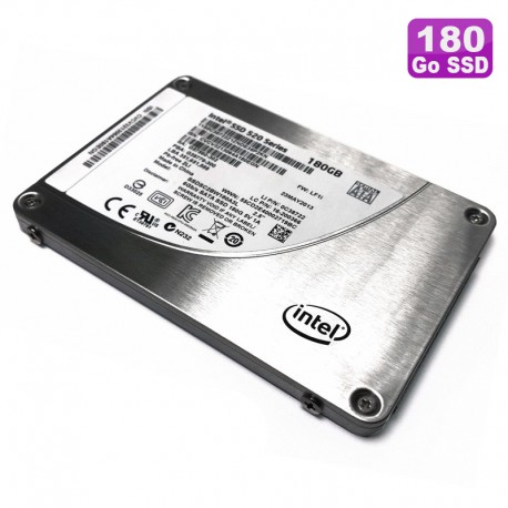 SSD 180 Go SATA III 2.5" Intel SSD 520 Series SSDSC2BW180A3L Disque Dur 6Gbp 7mm