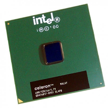 Processeur CPU Intel Celeron 600Mhz SL4PB Socket 370 FC-PGA Coppermine-128Ko
