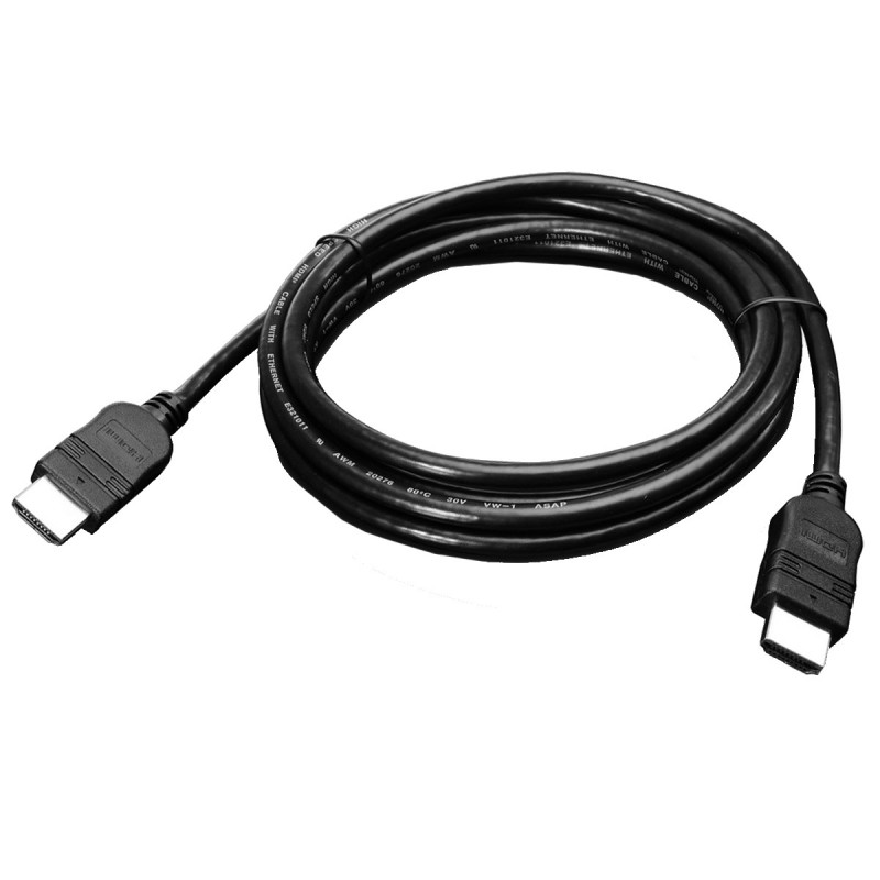 Câble Adaptateur HDMI Mâle vers HDMI Mâle 120cm Noir Cord Adapter -  MonsieurCyberMan