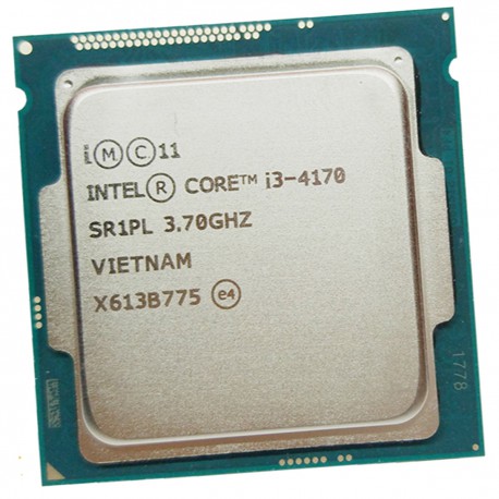 Processeur CPU Intel Core I3-4170 3.7Ghz 3Mo 5GT/s LGA1150 Dual Core SR1PL