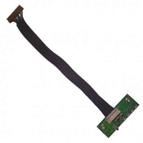 Câble Power Button LED Dell DA0S18YB4E8 12-Pin 4x LED 1x Bouton Power