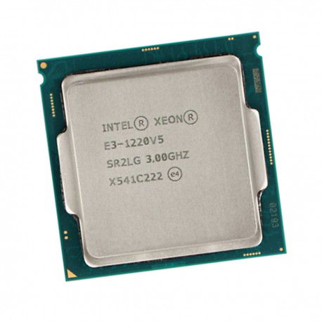 Processeur CPU Intel Xeon E3-1220 V5 SR2LG 3.10Ghz LGA1155 Quad Core