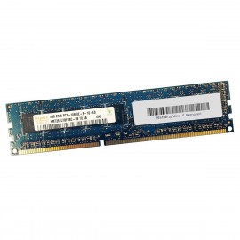4Go RAM Serveur Hynix HMT351U7BFR8C-H9 DDR3 PC3-10600E ECC 2Rx8 1333Mhz 1.5v CL9