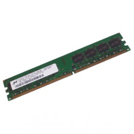 Ram Barrette Mémoire MICRON 256MB DDR2 PC-4200U MT4HTF3264AY-53EB2 Unbuffered 