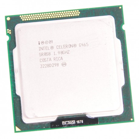 Processeur CPU Intel Celeron Dual Core G465 SR0S8 FC-LGA1155 1.90Ghz 1.5Mo 5GT/s