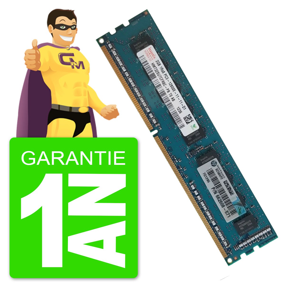 Memoria Ram Micron 2gb 1rx8 Pc3 12800u 11 11 a1 Ddr3 | Meses sin interés