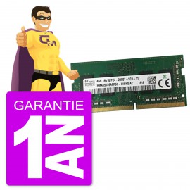 4Go RAM DDR4 PC4-19200S Hynix HMA851S6AFR6N-UH SODIMM PC Portable