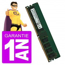 4Go RAM DDR4 PC4-19200E Micron MTA9ASF51272AZ-2G3B1 DIMM Serveur