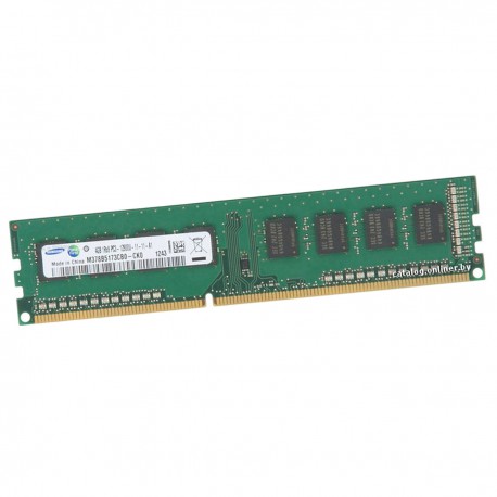 4Go RAM PC Bureau Samsung M378B5173CB0-CK0 DDR3 240-Pin PC3-12800U 1600MHz 1Rx8