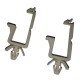 Lot 2x Clips Rétention Câble Dell 0HJ001 HJ001 Cable Cord Locking Clips NEUF