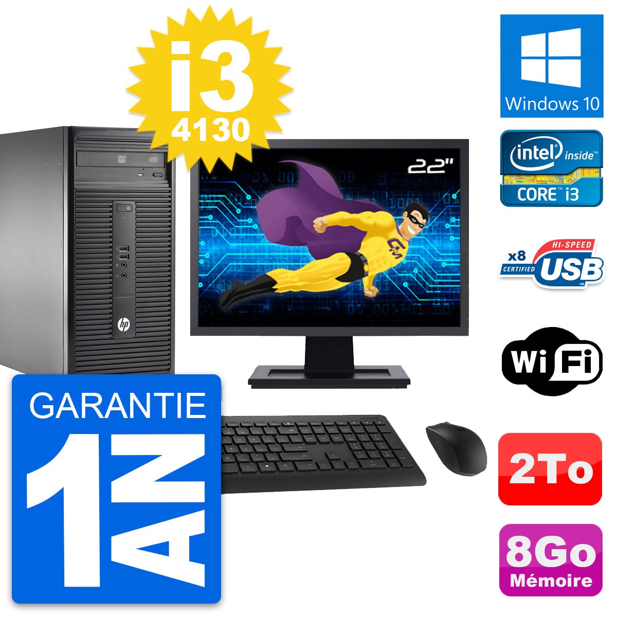 ☆HP i3-6100T 12GB 1TB Wi-Fi Win10 ☆HP i3-6100T 12GB 1TB Wi-Fi