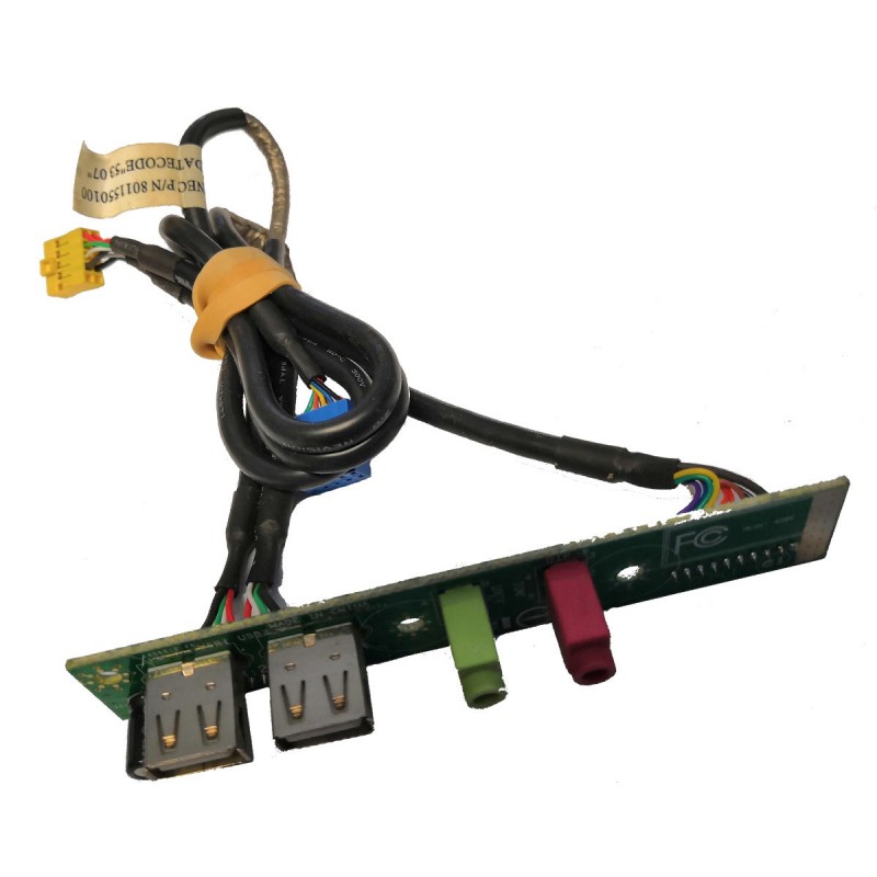 Front Panel I/O NEC AZALIA 8011550100 4086 VER2.2 2x USB Audio