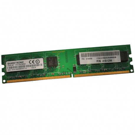 1Go RAM SHARETRONIC SY212NG08EBF 41X4256 41A1296 DDR2 PC2-5300U 667Mhz PC Bureau