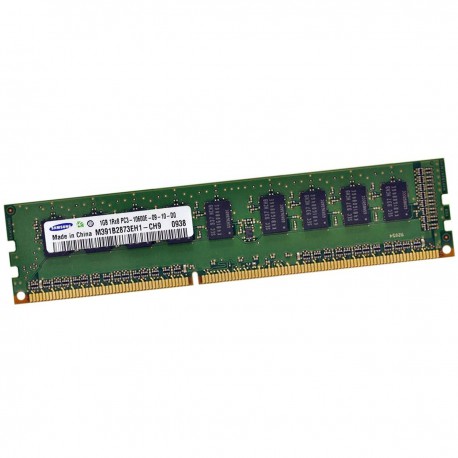 1Go RAM Serveur Samsung M391B2873EH1-CH9 PC3-10600E ECC 1333Mhz 1Rx8 1.5v CL9