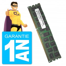 8Go RAM DDR3 PC3L-10600R Micron MT36KSF1G72PZ-1G4M1 DIMM Registered ECC Serveur