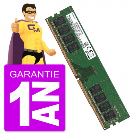 4Go RAM DDR4 PC4-19200U Samsung M378A5143EB2-CRC DIMM PC Bureau