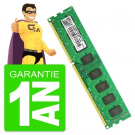 SQP 8Go RAM PC Bureau DDR3PC1333-8G DDR3 PC3-10600U 1333Mhz 2Rx8 1.35v CL9  : : Informatique