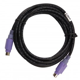 Câble Clavier HP 396405-001 PS/2 DIN 6-Pin Mâle 280cm Noir NEUF