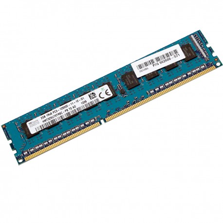 2Go RAM Serveur Hynix HMT325U7EFR8C-PB DDR3 PC3-12800E 1600MHz ECC 1Rx8 CL11
