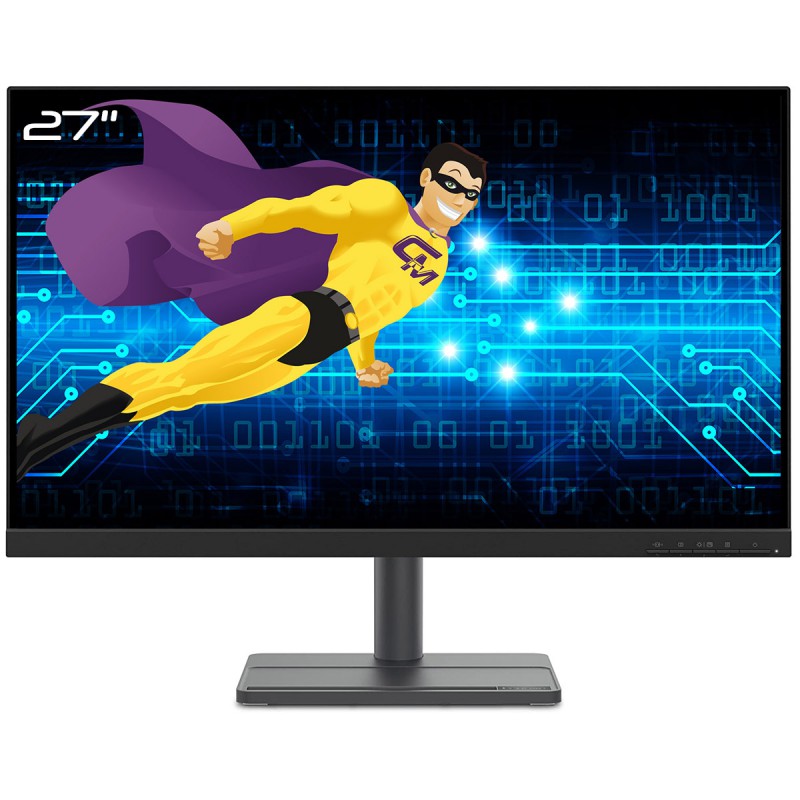Ecran PC 27 Lenovo L27e-30 FullHD LCD LED TFT IPS 16:9 HDMI VGA NEUF -  MonsieurCyberMan